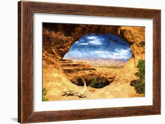 Double O Arch-Philippe Hugonnard-Framed Giclee Print