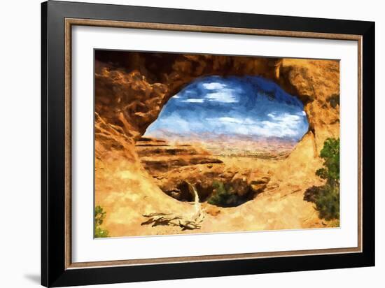 Double O Arch-Philippe Hugonnard-Framed Giclee Print