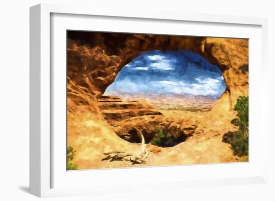 Double O Arch-Philippe Hugonnard-Framed Giclee Print