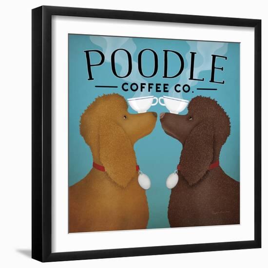 Double Poodle Coffee-Ryan Fowler-Framed Art Print
