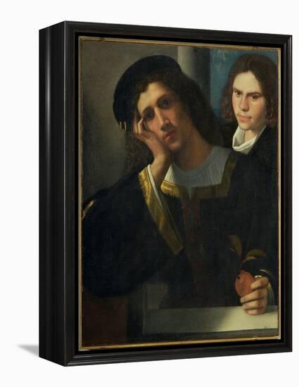 Double Portrait, circa 1502-Giorgione-Framed Premier Image Canvas