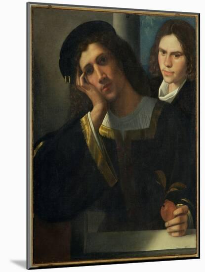 Double Portrait, circa 1502-Giorgione-Mounted Giclee Print