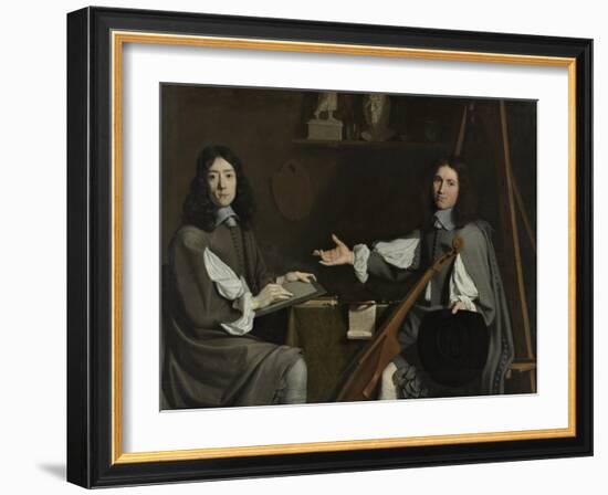 Double Portrait of Both-Philippe De Champaigne-Framed Giclee Print