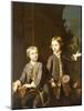 Double Portrait of Henry Penruddocke Wyndham and his Brother Wandham-Joseph Highmore-Mounted Giclee Print
