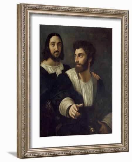 Double Portrait-Raphael-Framed Giclee Print