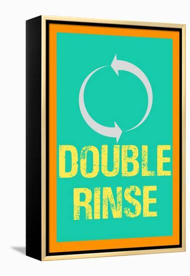 Double Rinse-Sd Graphics Studio-Framed Stretched Canvas