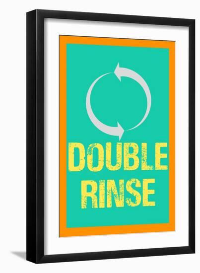 Double Rinse-Sd Graphics Studio-Framed Art Print