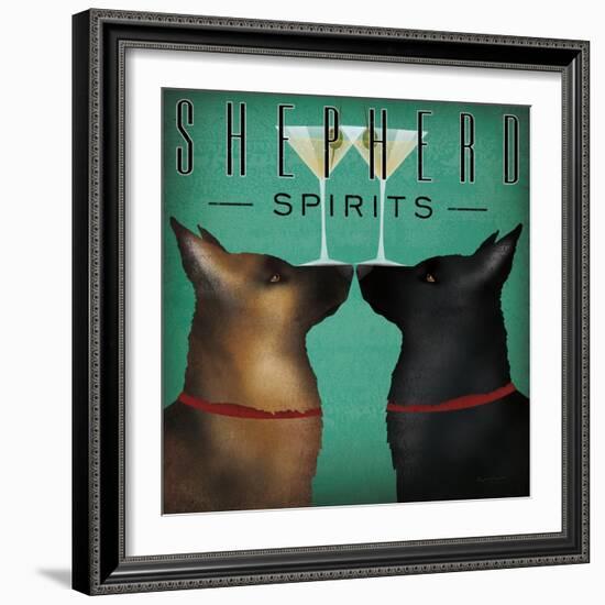 Double Shepherd Martini-Ryan Fowler-Framed Art Print