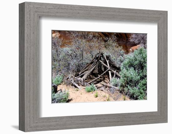 Double Stack Anasazi Ruin in Butler Wash, Cedar Mesa, Utah-Richard Wright-Framed Photographic Print