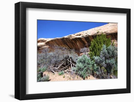 Double Stack Anasazi Ruin in Butler Wash, Cedar Mesa, Utah-Richard Wright-Framed Photographic Print