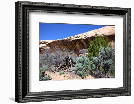 Double Stack Anasazi Ruin in Butler Wash, Cedar Mesa, Utah-Richard Wright-Framed Photographic Print