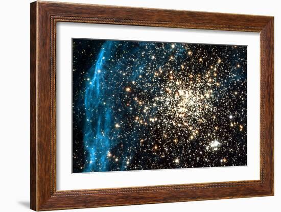 Double Star Cluster-null-Framed Photographic Print