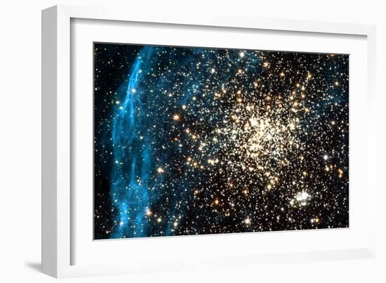 Double Star Cluster-null-Framed Photographic Print