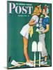 "Double Trouble for Willie Gillis" Saturday Evening Post Cover, September 5,1942-Norman Rockwell-Mounted Premium Giclee Print