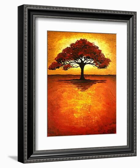 Double Trouble II-Megan Aroon Duncanson-Framed Art Print