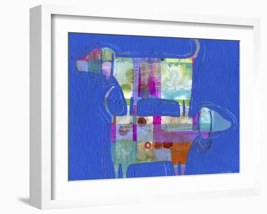 Double Wags Double Fun-Wyanne-Framed Giclee Print