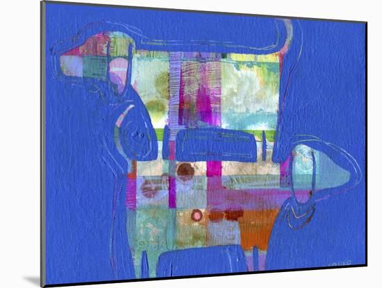 Double Wags Double Fun-Wyanne-Mounted Giclee Print