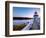 Doubling Point Light, Maine, New England, United States of America, North America-Alan Copson-Framed Photographic Print