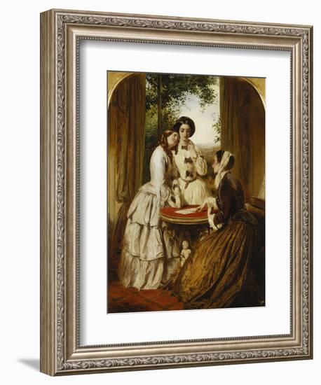 Doubtful Fortune - We Knnow We're Cheated, Yet Would Fain Believe-Abraham Solomon-Framed Giclee Print