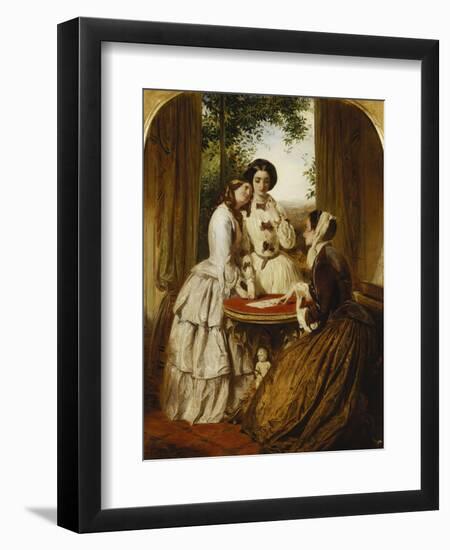 Doubtful Fortune - We Knnow We're Cheated, Yet Would Fain Believe-Abraham Solomon-Framed Giclee Print