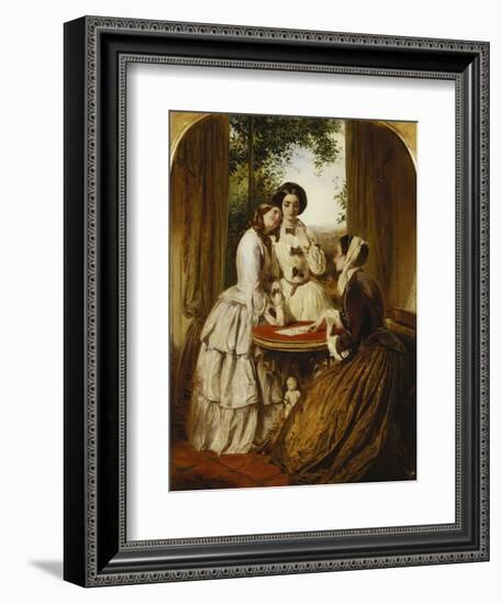 Doubtful Fortune - We Knnow We're Cheated, Yet Would Fain Believe-Abraham Solomon-Framed Giclee Print