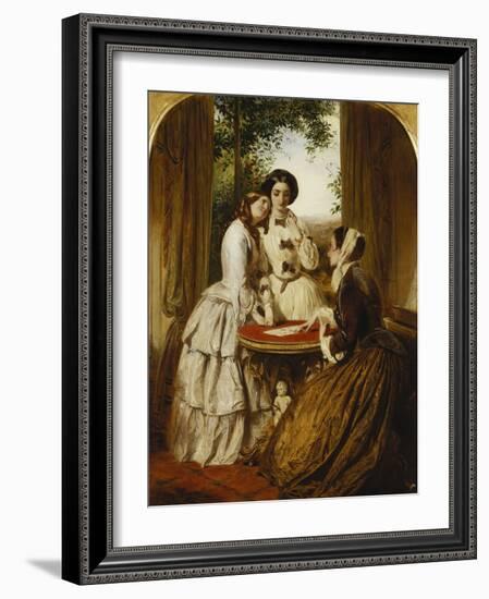 Doubtful Fortune - We Knnow We're Cheated, Yet Would Fain Believe-Abraham Solomon-Framed Giclee Print