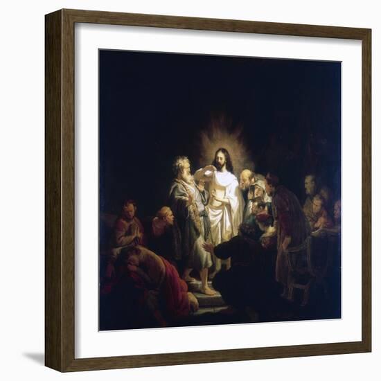 Doubting Thomas, 1634-Rembrandt van Rijn-Framed Giclee Print