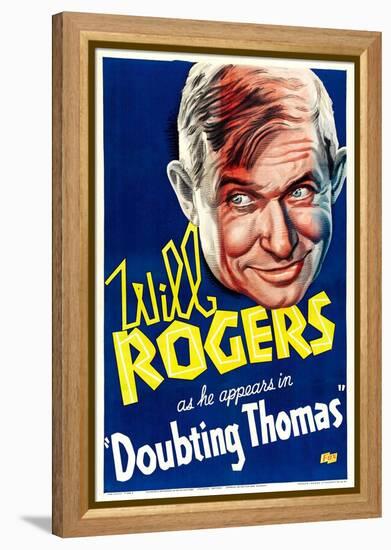 Doubting Thomas, Will Rogers, 1935-null-Framed Stretched Canvas