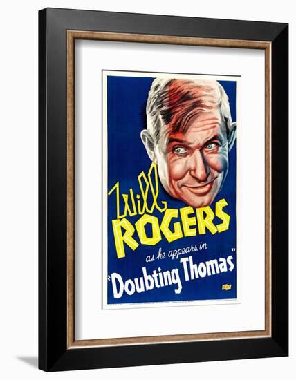 Doubting Thomas, Will Rogers, 1935-null-Framed Photo