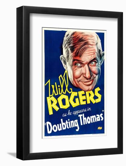 Doubting Thomas, Will Rogers, 1935-null-Framed Photo