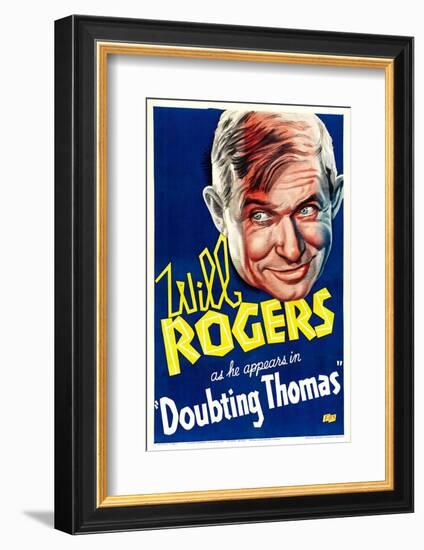 Doubting Thomas, Will Rogers, 1935-null-Framed Photo