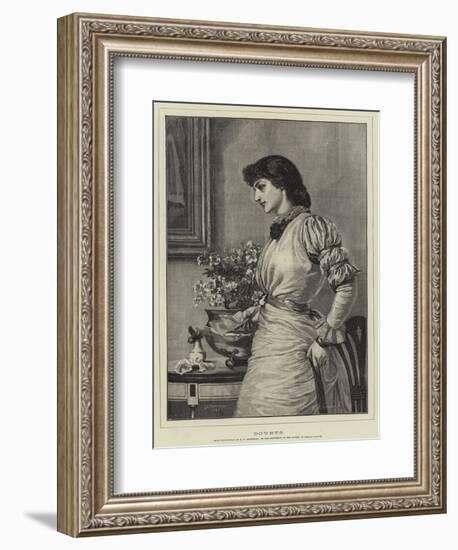 Doubts-Edward Frederick Brewtnall-Framed Giclee Print