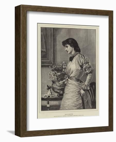 Doubts-Edward Frederick Brewtnall-Framed Giclee Print