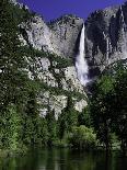 Yosemite Falls and Merced River-Doug Meek-Photographic Print