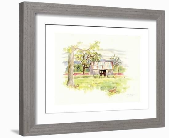 Doug's Shed-Gwendolyn Babbitt-Framed Art Print