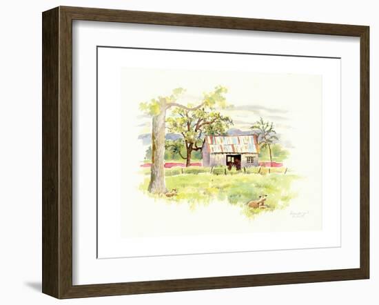 Doug's Shed-Gwendolyn Babbitt-Framed Art Print