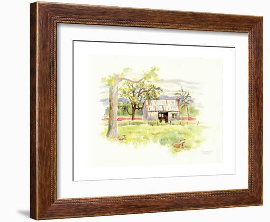 Doug's Shed-Gwendolyn Babbitt-Framed Art Print