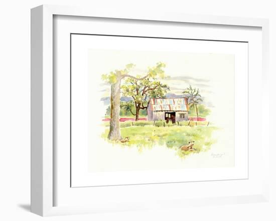 Doug's Shed-Gwendolyn Babbitt-Framed Art Print