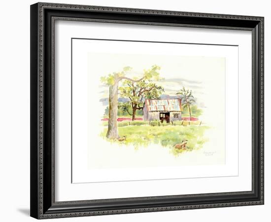 Doug's Shed-Gwendolyn Babbitt-Framed Art Print