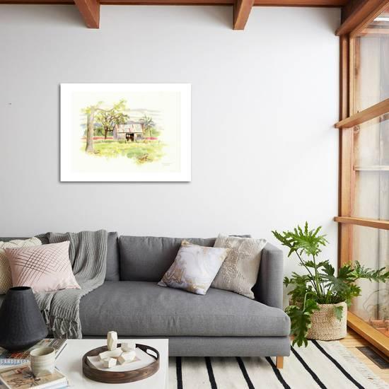 Doug S Shed Art Print By Gwendolyn Babbitt Art Com