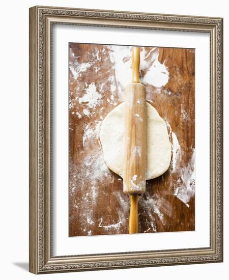 Dough with Rolling Pin-null-Framed Photographic Print