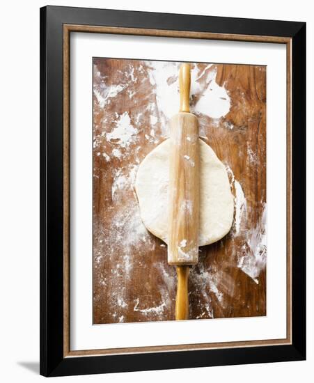 Dough with Rolling Pin-null-Framed Photographic Print