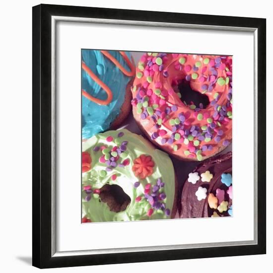 Doughnut Choices II-Monika Burkhart-Framed Photographic Print