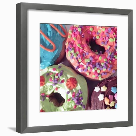 Doughnut Choices II-Monika Burkhart-Framed Photographic Print