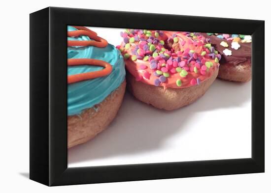 Doughnut Line IV-Monika Burkhart-Framed Premier Image Canvas