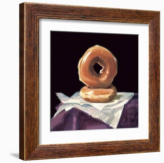 Doughnut Salute-Cathy Lamb-Framed Giclee Print