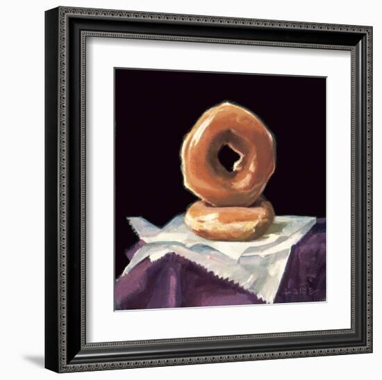 Doughnut Salute-Cathy Lamb-Framed Giclee Print