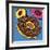 Doughnuts On Blue-Ron Magnes-Framed Giclee Print