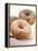 Doughnuts with Sugar Pearls and with Chocolate Icing-Alexander Feig-Framed Premier Image Canvas