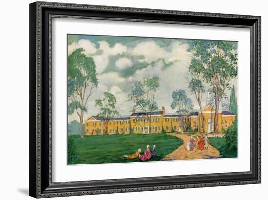 Doughoregan Manor, Near Ellicott City, Maryland, USA, C18th Century-James Preston-Framed Giclee Print